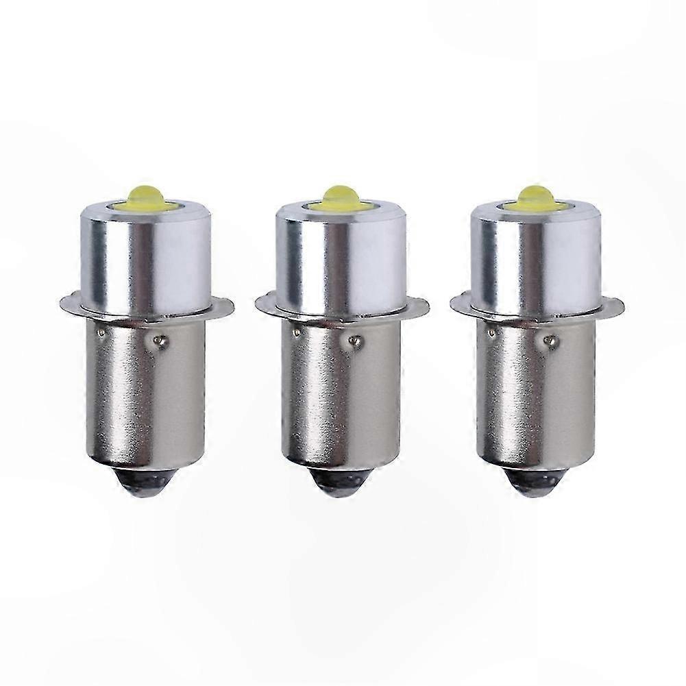 LED Flashlight Bulb, 3W DC 6-24V Conversion Kit for Adjustable Focus Flashlights, Compatible with Multi-Cell Models