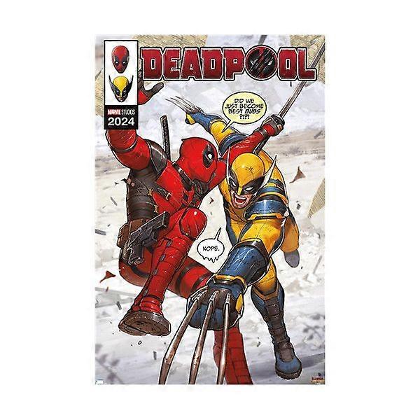 DEADPOOL OCH WOLVERINE - Träpussel - 24828 -A2261