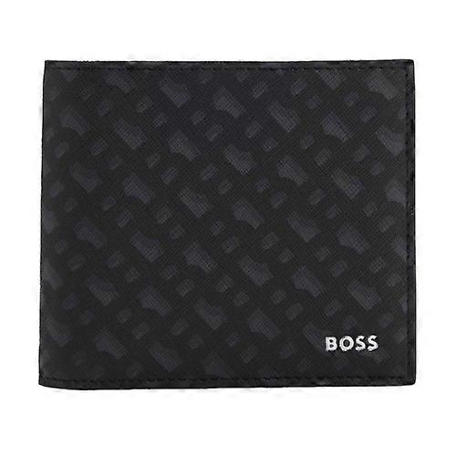 Boss Zair Geometric Pattern Leather Wallet
