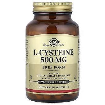 Solgar, L-Cysteine, 500 mg, 90 Vegetable Capsules