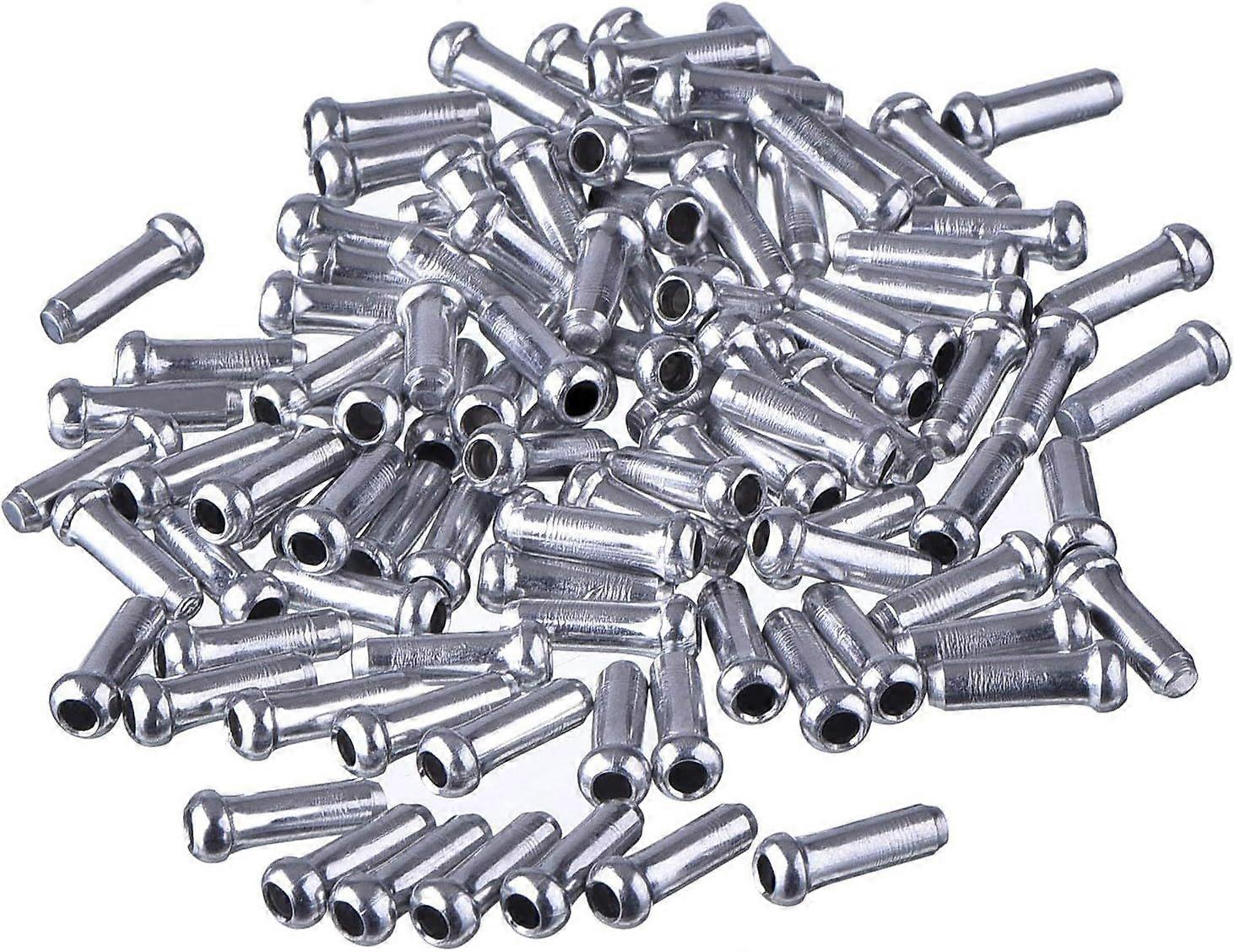 Mountain Bicycle Brake Cable Cap End Tips (100 Pack)