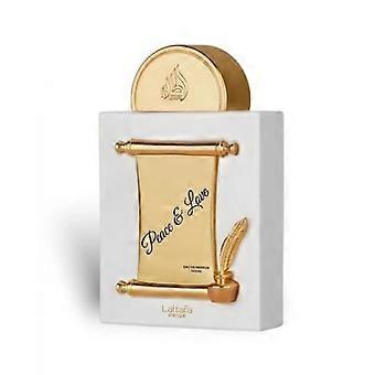 Eau de Parfum - LATTAFA - Peace & Love - 100ml - Blumig - Fruchtig - Vanille