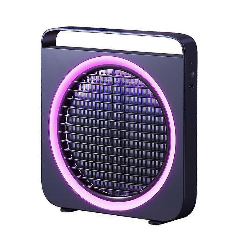 Portable USB Rechargeable Mini Fan with LED Light for Cooling