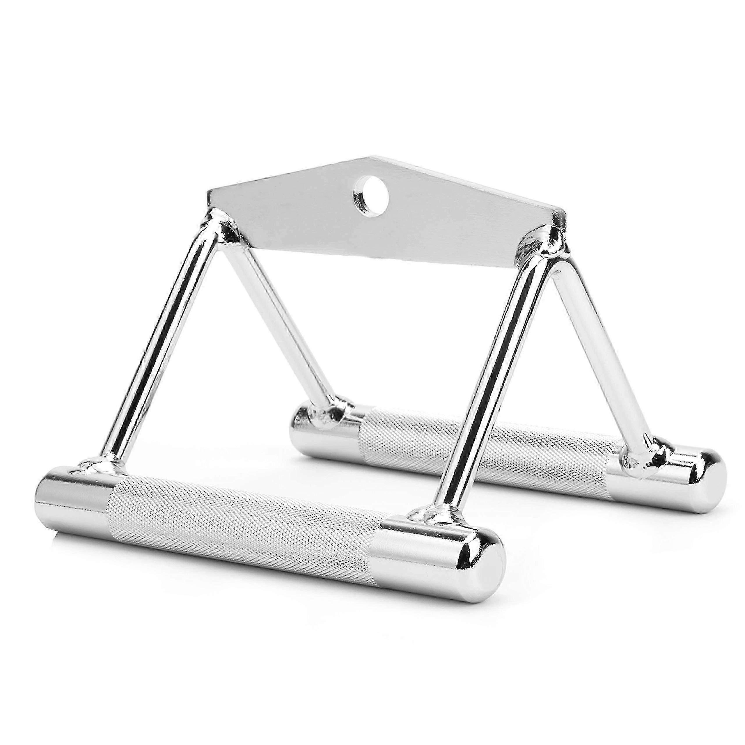 Coox V Shaped Press Down Bar,Double D Handle,Pull Down Cable Machine Handle Attachments