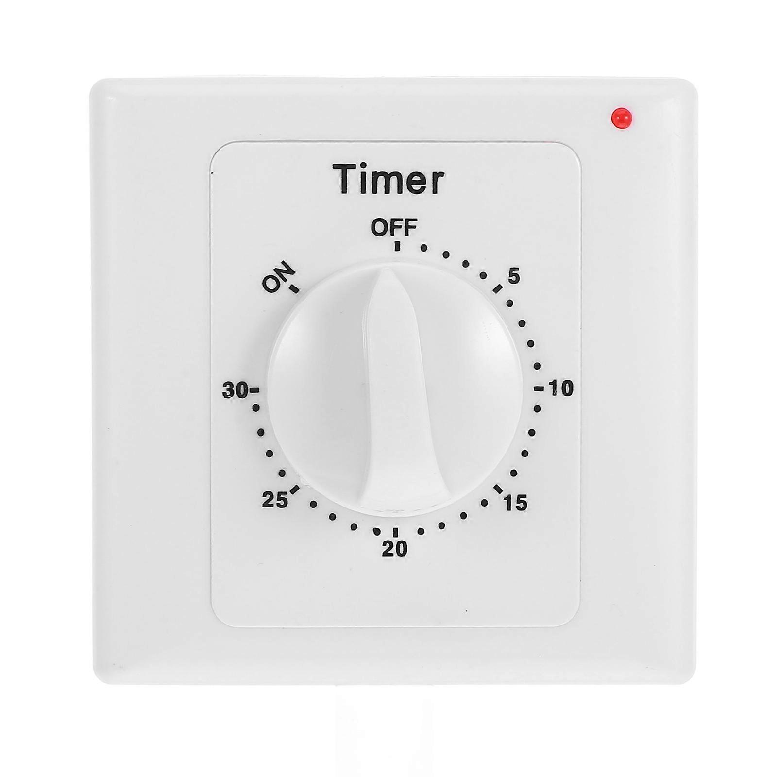 Digital Timer Switch For Indoor Electrical Outlets Universal Timer Knob Replacement For Kitchen And Bathroom Easy-To-Use Wall Timer With Precise Time 