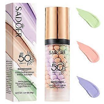 Color Correcting Primer SPF 50 Hydrating Oil Control for All Skin Types - Lightweight Makeup Base