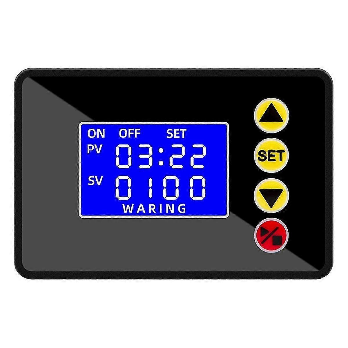 Programmable Digital Timer Switch Relay Control Delay AC110-220V