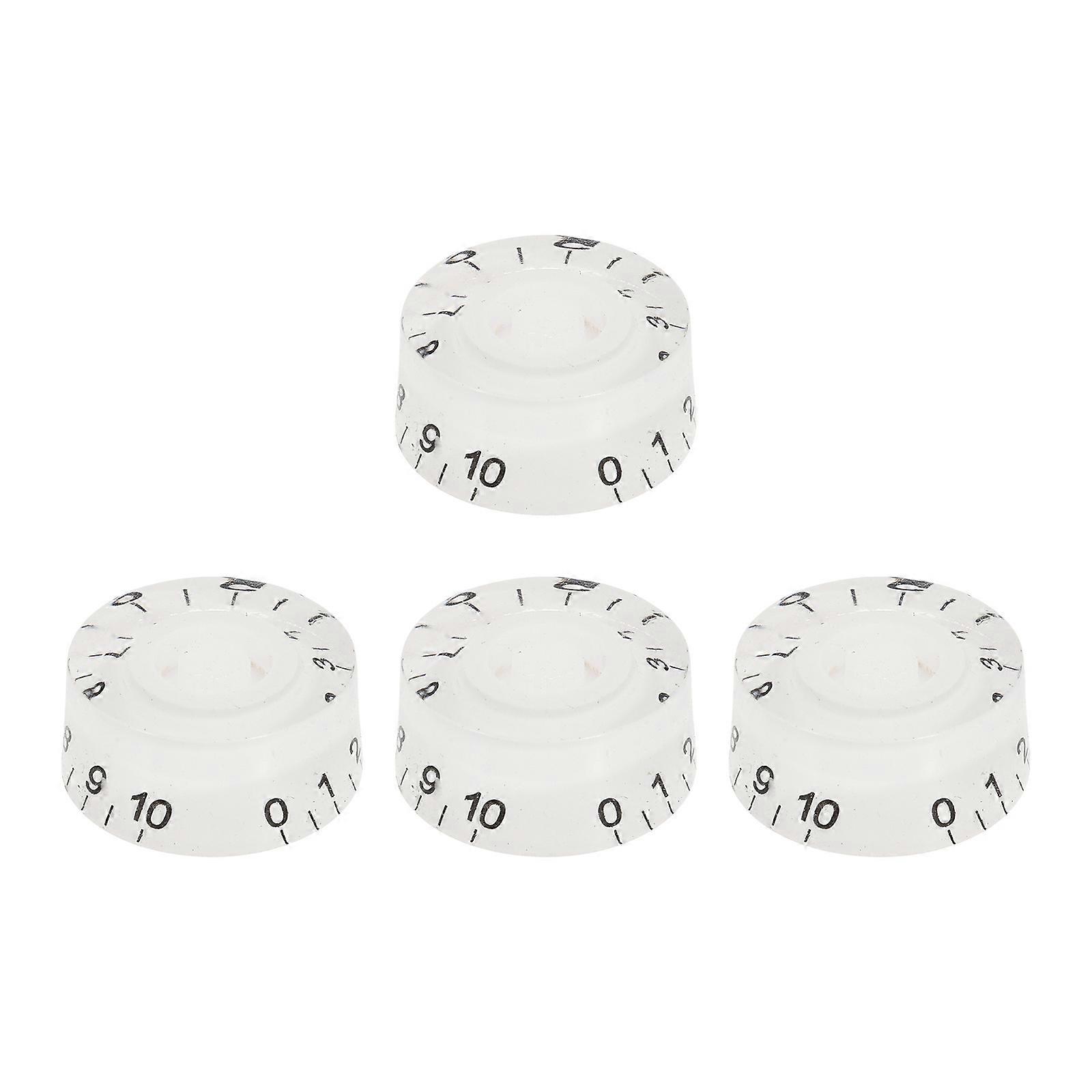 4pcs Professional Electric Guitar Bass Volume Knobs Potentiometer Knobs