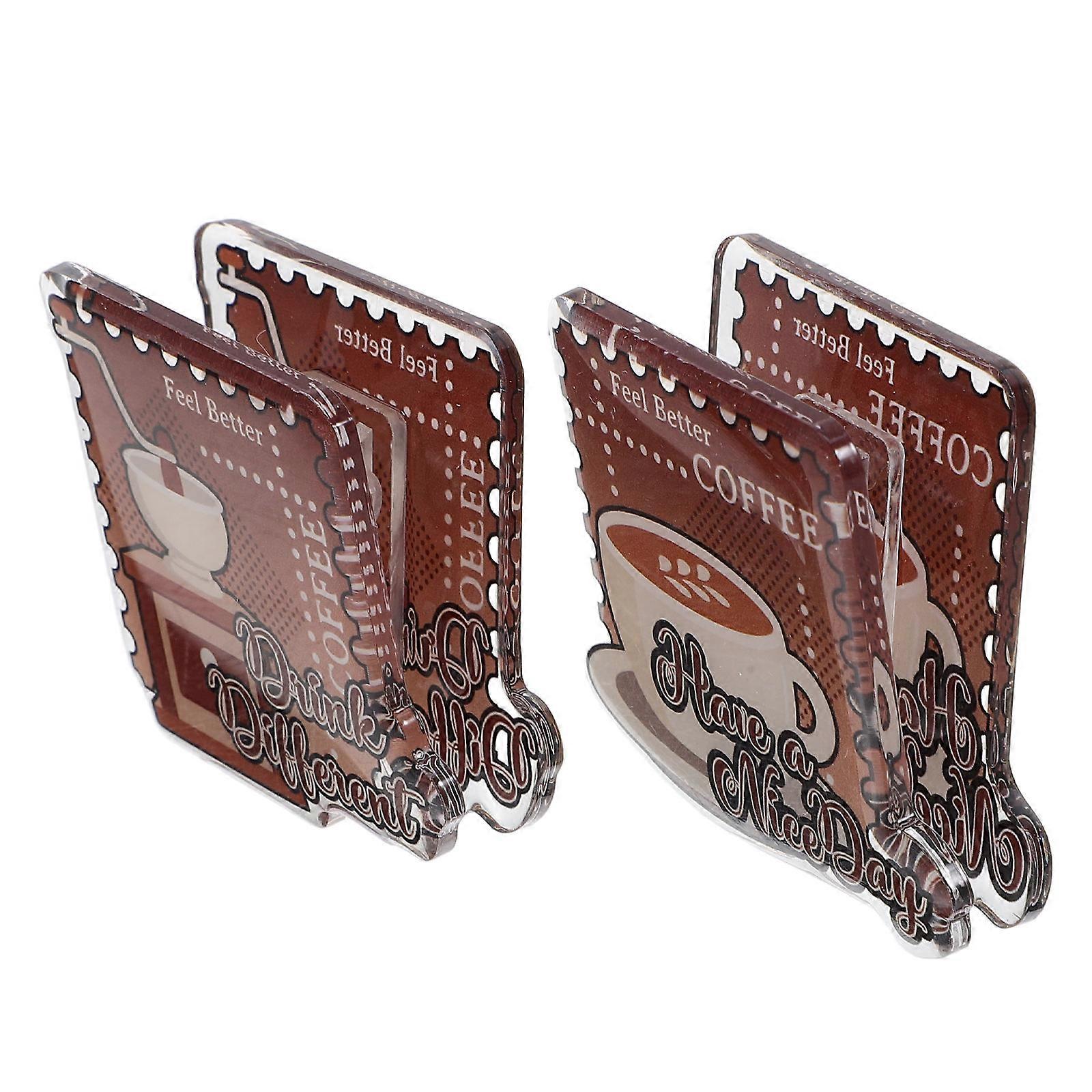 Multi Drops Glue Hand Account Clips for Holding 2Pcs Multi Function Memo Clips