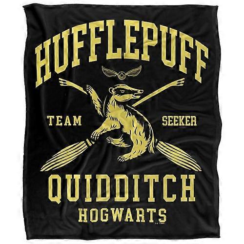 Harry Potter Quidditch Arch Hufflepuff Blanket