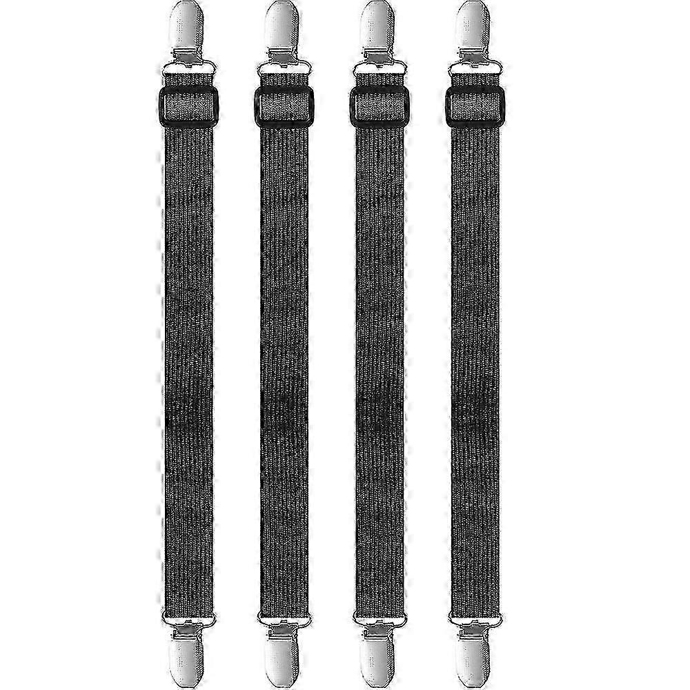 Adjustable Bed Sheet Tensioner 30-210 cm 4 Pack