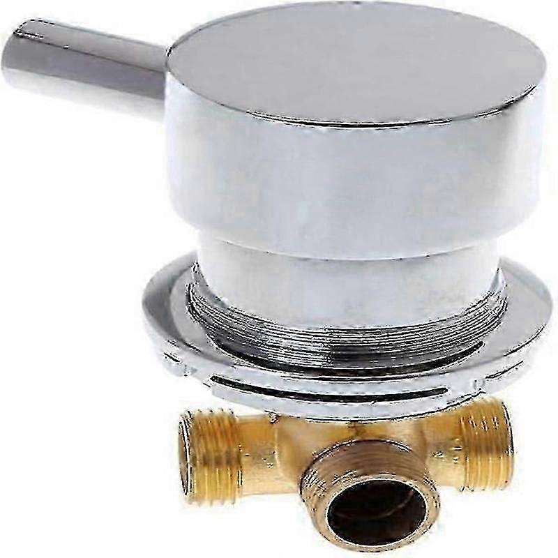 Hot Cold G1/2 Water Mixer Valve, Compatible with Shower Bath