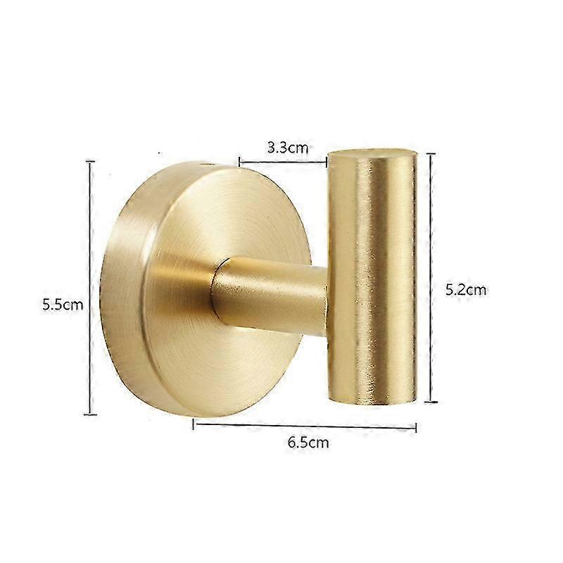 Bathroom Towel Hook Wall Mounted Coat Bracket for Kitchen Stainless