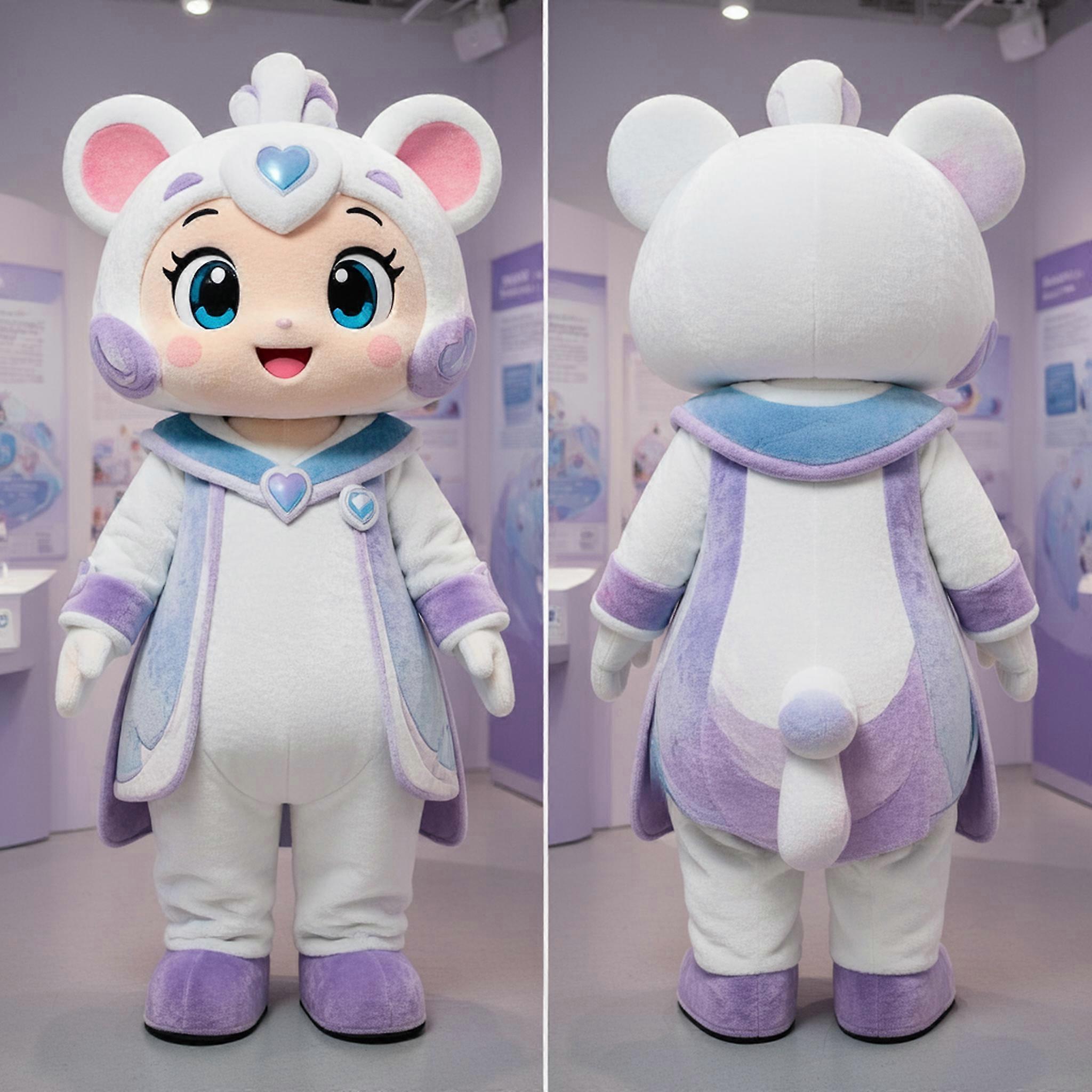 MASTICOT Ivory White Charming Alliance Mascot