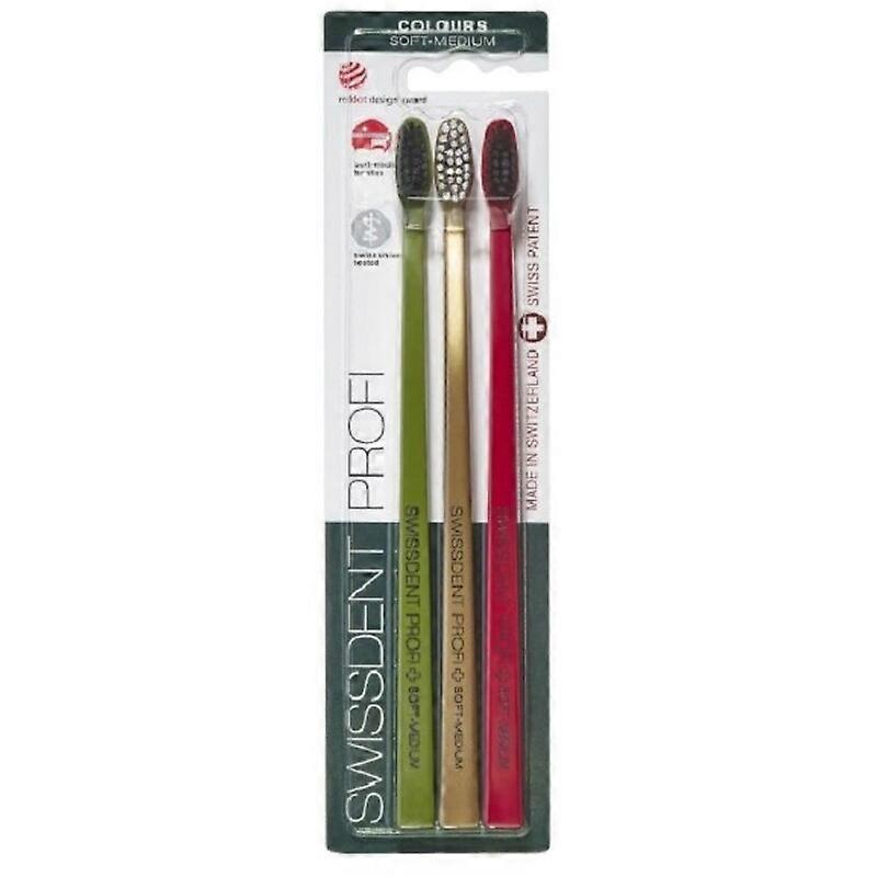 Soft-Medium Festive Toothbrush Set