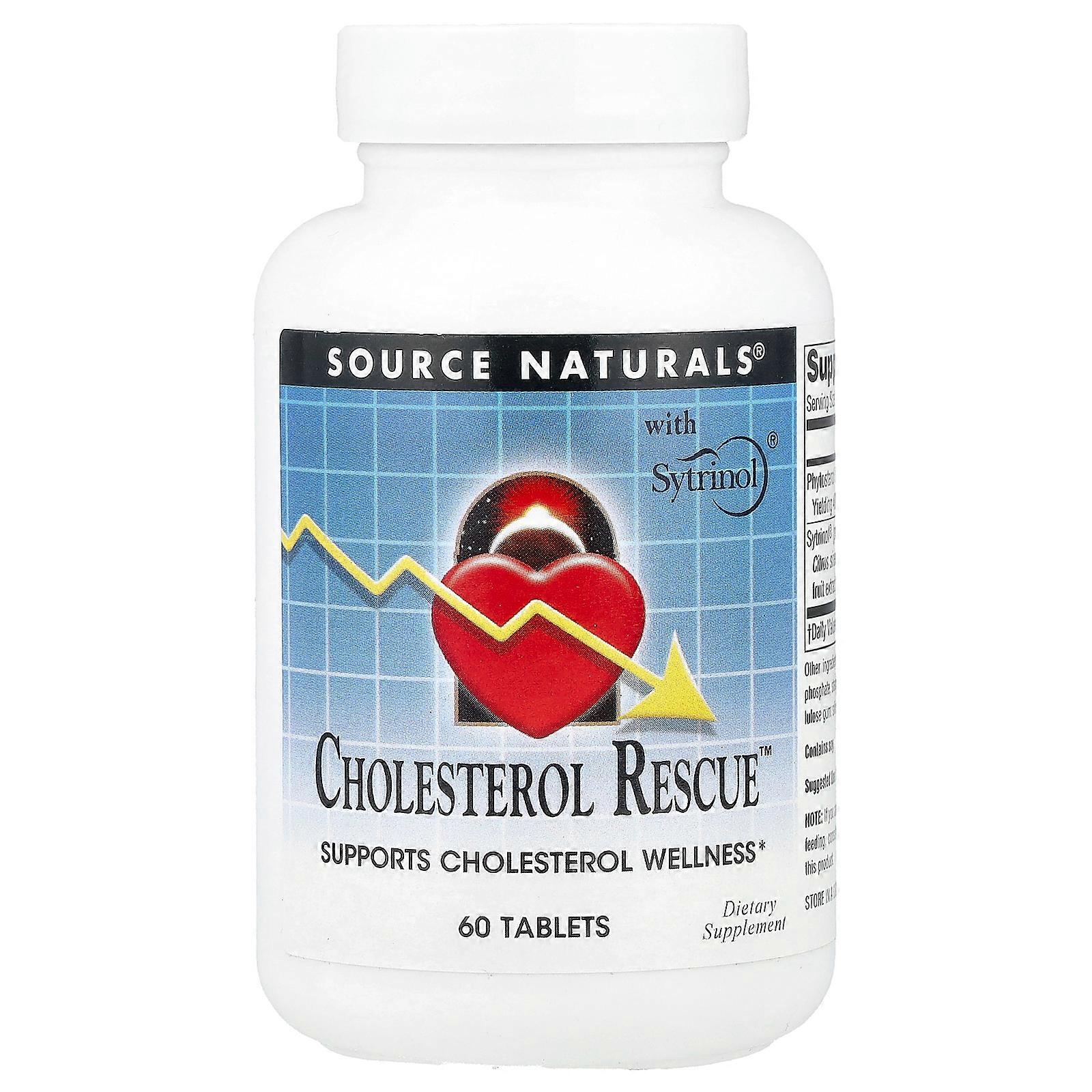 Source Naturals, Cholesterol Rescue™, 60 Tablets