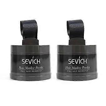 Sevich Hair Fluffy Powder Concealer, Abdeckpuder für dunkle Haaransätze, natürlicher Schatten für sofortige Deckkraft, 320 Stück, 3 Jahre haltbar