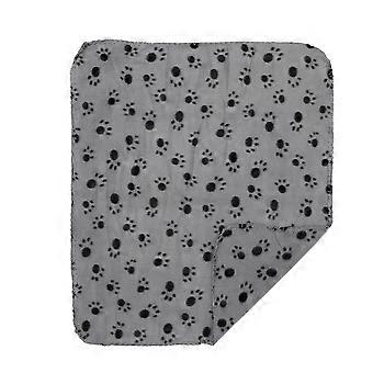 Blanket for Pets Double Plush Warm Blanket for Dogs and Cats 3Pcs Grey