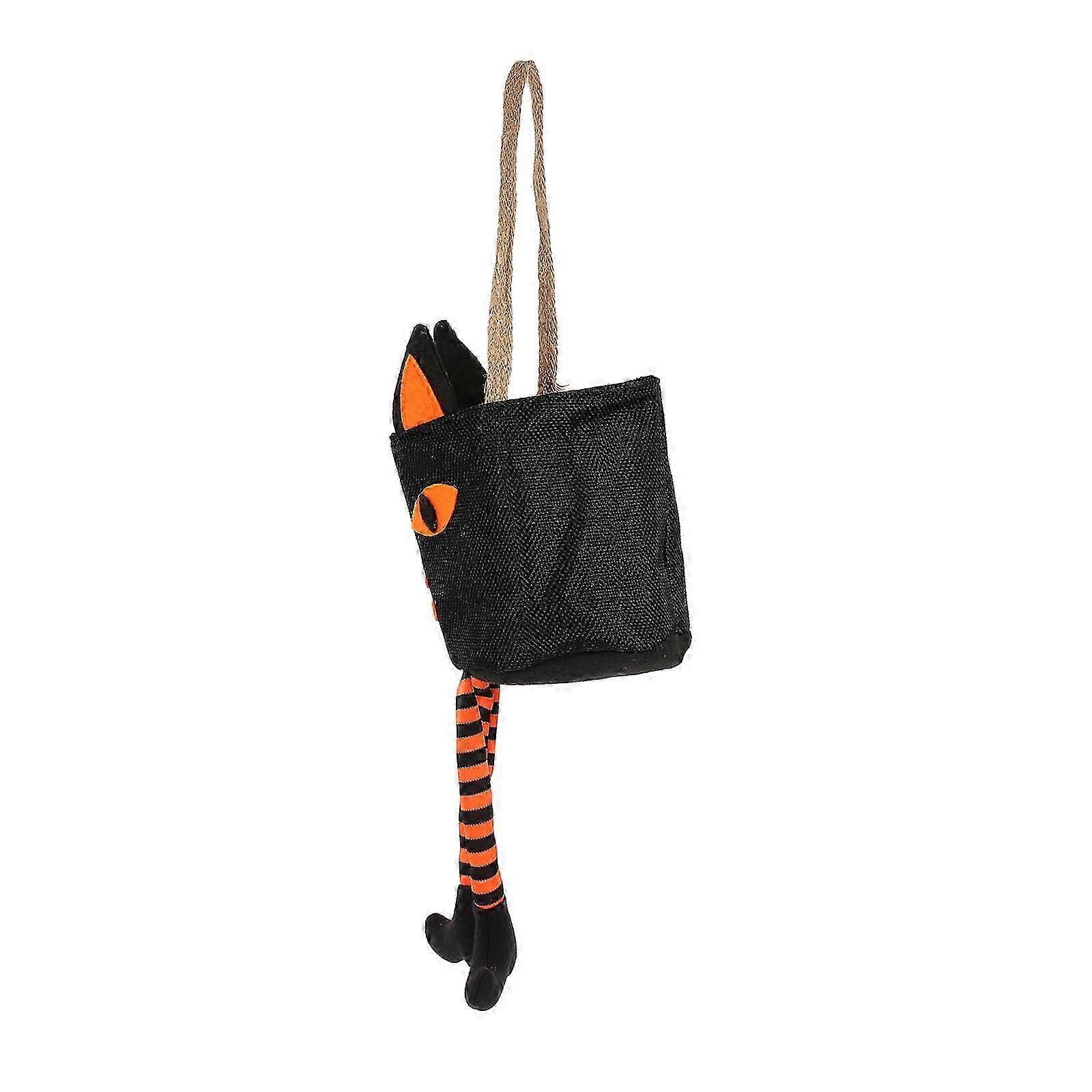 Halloween Candy Storage Bags 2Pcs Black Candy Containers