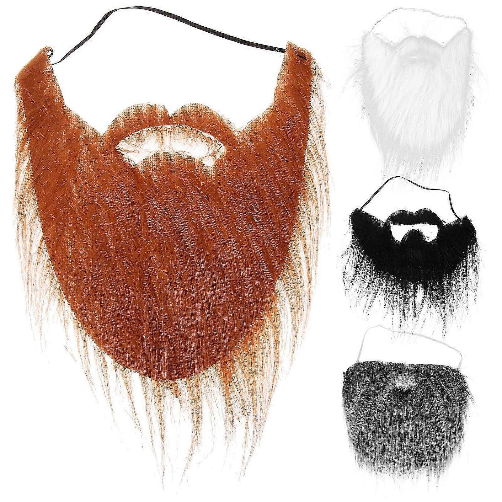 Cosplay Performance Fake Beard 20Pcs Party Props
