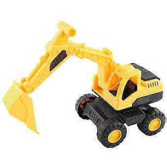 Toy Construction Trucks Engineering Vehicle Model for Kids Recognitive Competence Cultivation Yellow 24x9.5x13cm 1Pcs