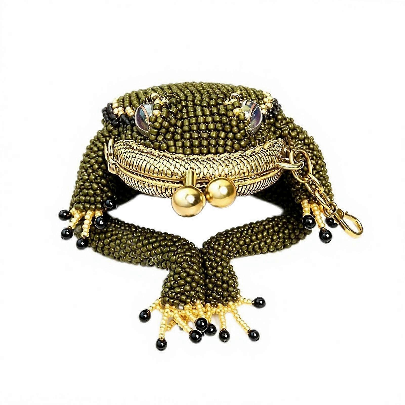 Beaded Frog Coin Purse DIY Kit