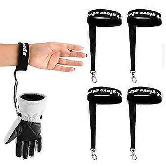 Elastische anti-verliesbandjes van nylon voor skihandschoenen