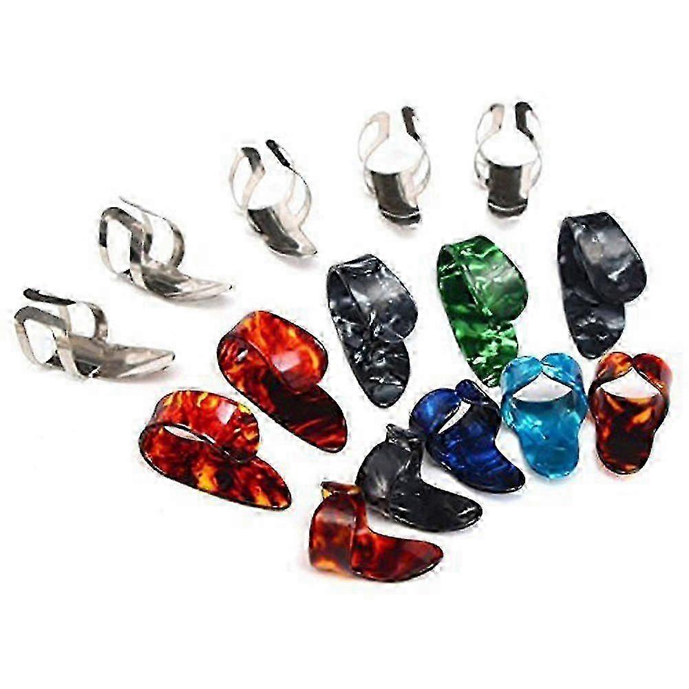 15pcs Ultra Thin Thumb Picks