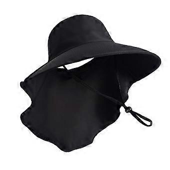 Fashion Anti-UV Wide Brim Sun Hat 50/ UPF Foldable Sun Protection Hat Outdoor Travel Women Bucket Hats Outdoor Sport