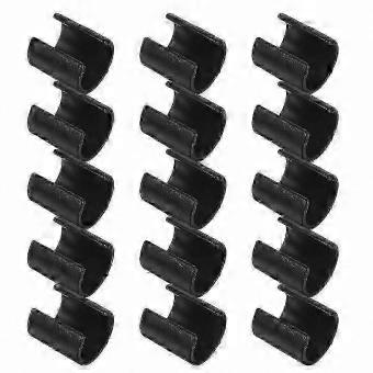 Soccer Field Corner Fl-ags with Secure Buckles for Training Equipment, 15 Pieces2.90X2.80X2.80CMBlack SZRH-ag