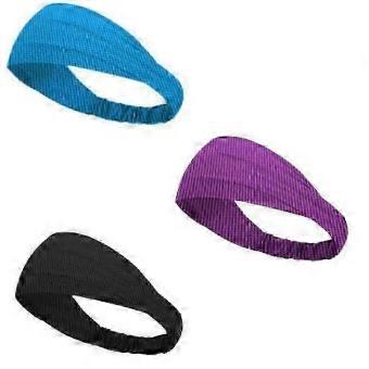 3-Pack Unisex Sports Headbands, Sweat-Absorbing Fitness Bands -N Replacement Part