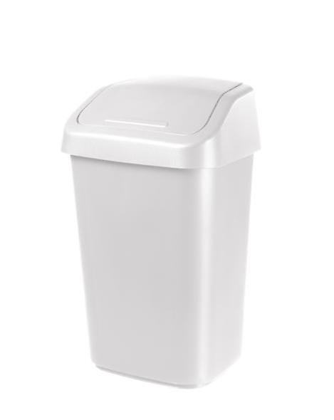 Vipplockskorg / Papperskorg Vit 10L 
