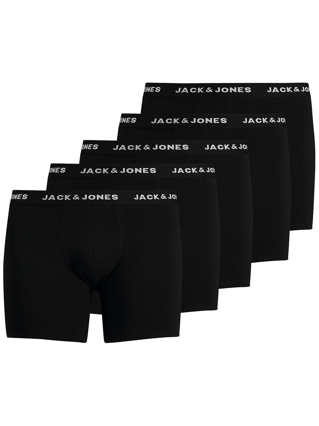 Herre JACK & JONES 5-pak Boxershorts Trunks Bundle Stretch