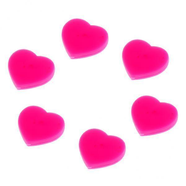 3xTennis Racket Dampeners Vibration Shock Absorber Silencer Silencer Rosered