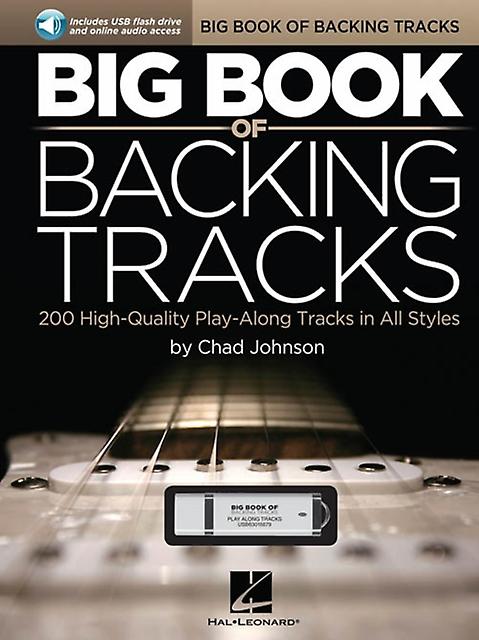 Big Book Of Backing Tracks by Chad Johnson Book Book