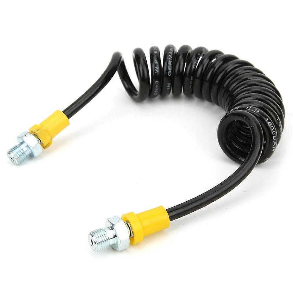 1.5m Flexible Spiral Hose Tube 63mpa High Pressure Resistant Fittings for 30mpa Air Compressor Pump Air Compressor Tool