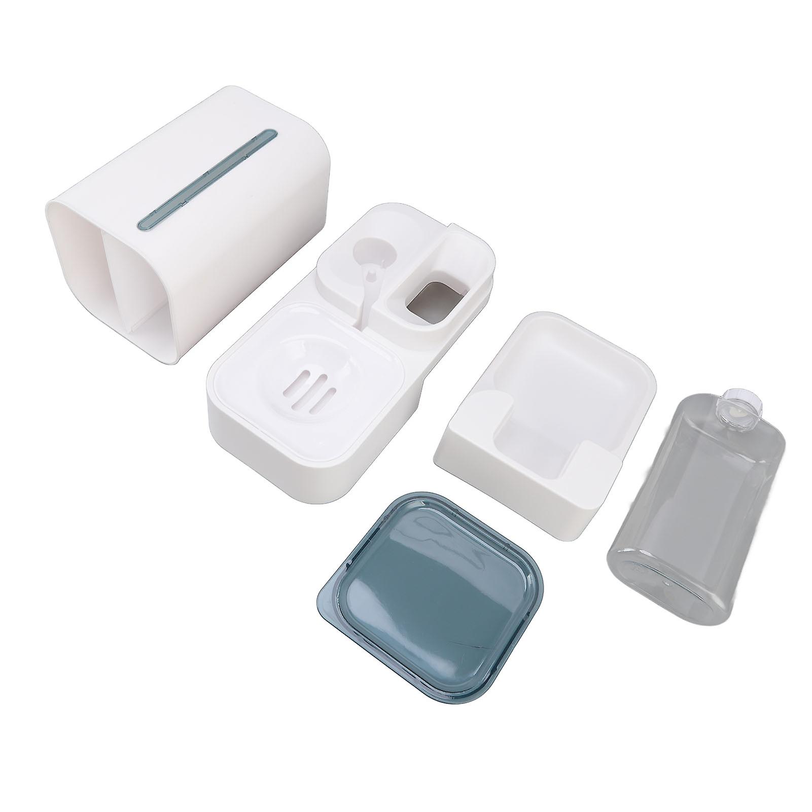 2-in-1 Automatic Pet Feeder, Large Capacity Automatic Gravity Food and Water Dispenser Set for Small and Medium Dogs and Cats