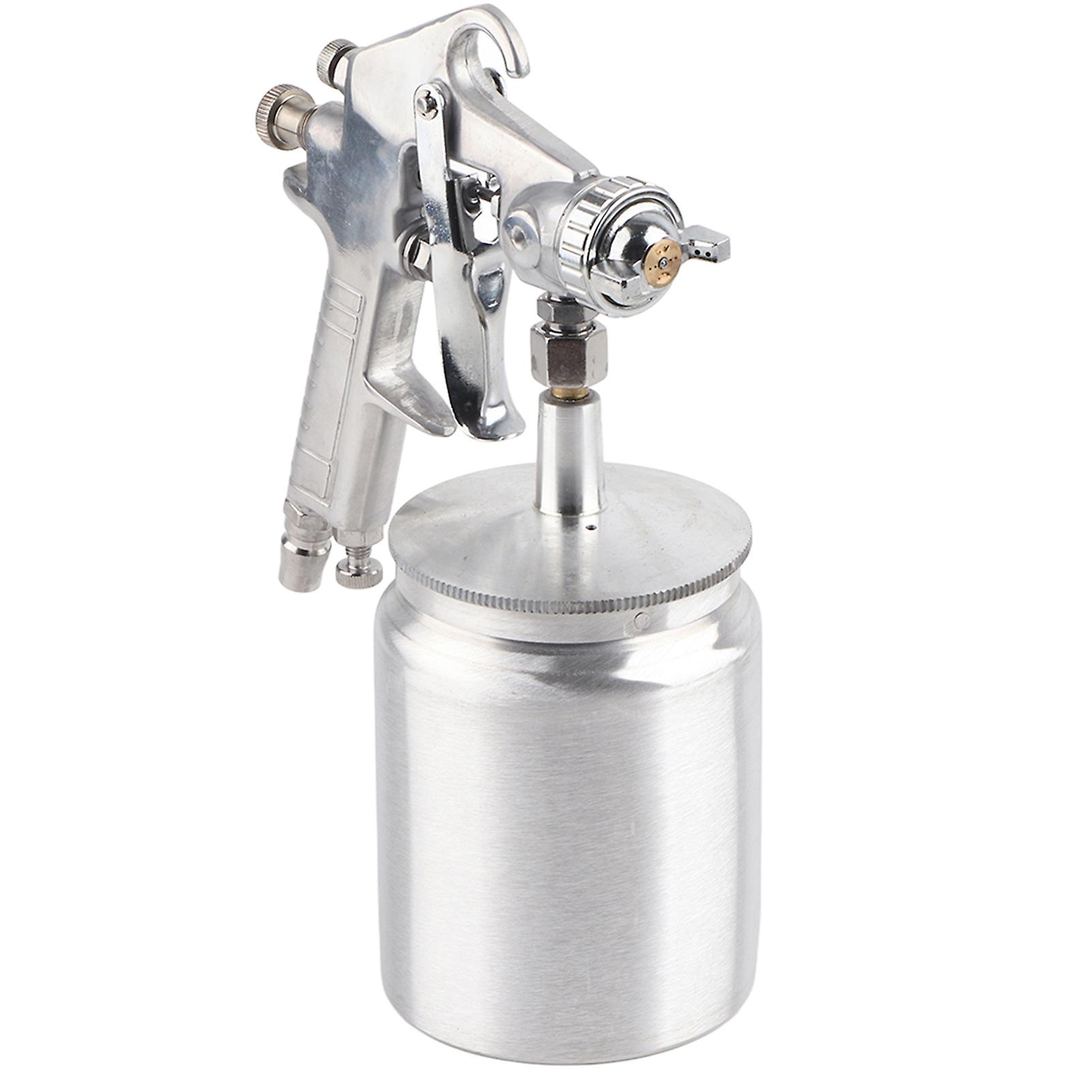 Stainless Steel Paint Spray Gun Ceramic Art Sprayer with Pottery Handle Tool for Precise Painting and Craft Projects