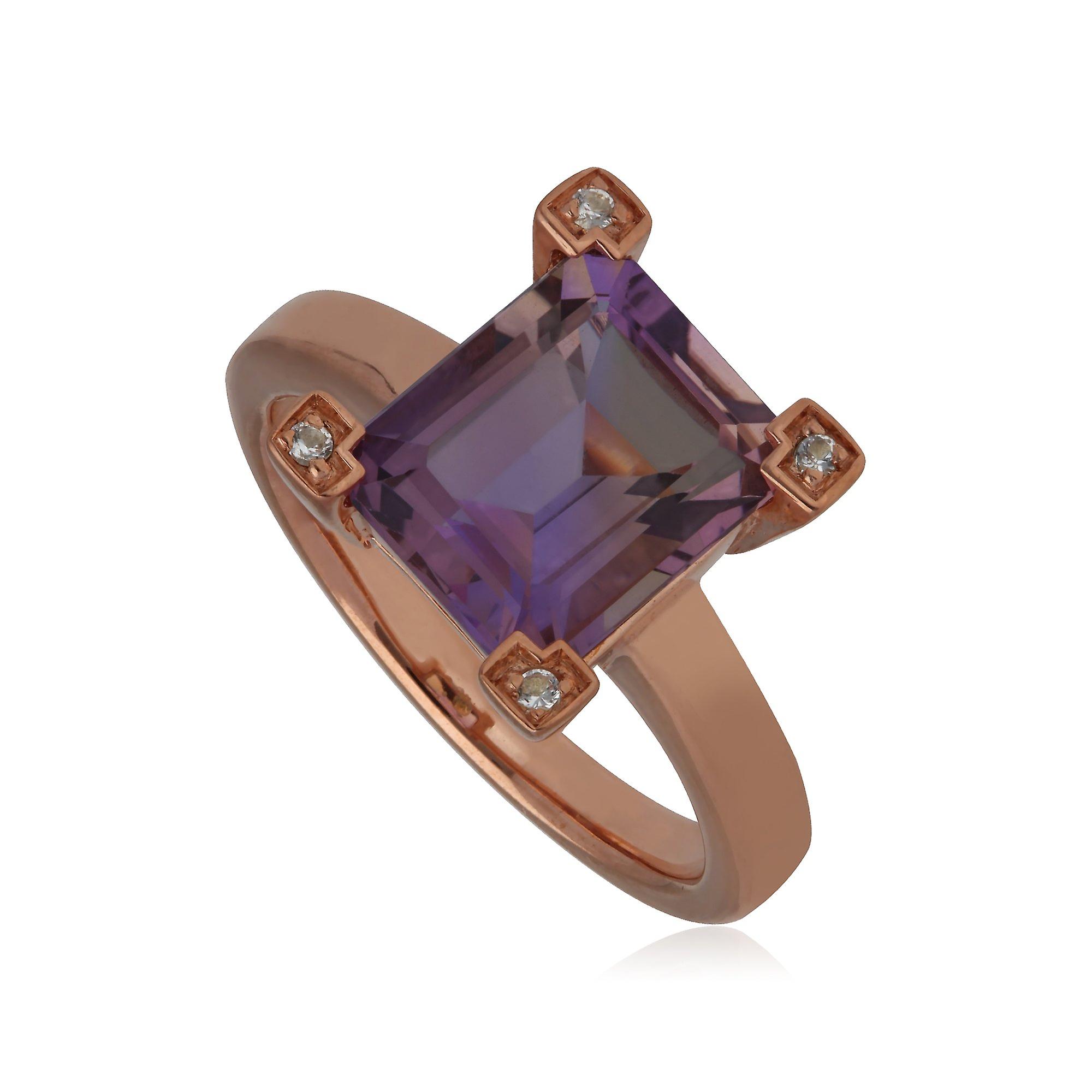 Bague à cocktail Kosmos Ametrin en or jaune 9ct T1007R4020