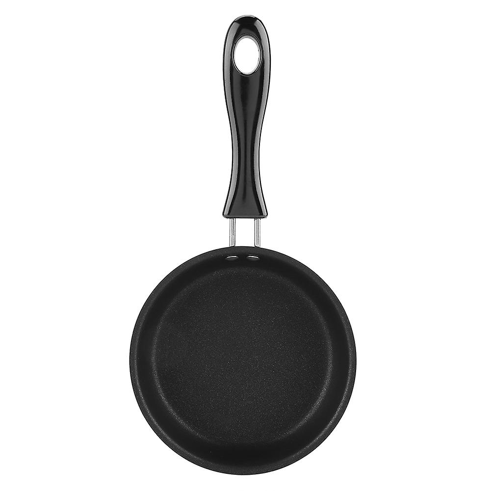 Compact Breakfast Pan With Non-Stick Surface, Heat Insulation Handle For Gas Stove Induction Hob, Lightweight And Portable Frying Pan For Single Egg