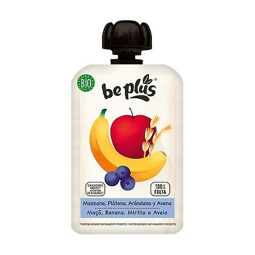 Organic apple, banana, blueberry and oatmeal bag 100 g (Blueberries - Banana - Apple - Oats)