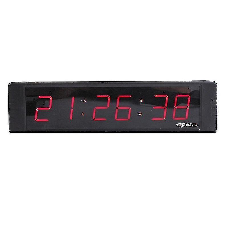 Home Gym Digital Countdown Clock Stopwatch With Remote Led Interv