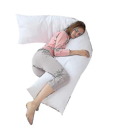 Soft long bed pillow for adults, breathable full body pillow