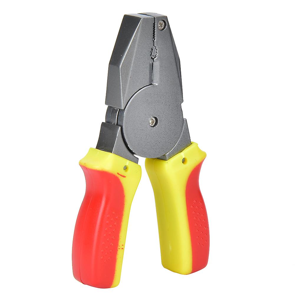 Plier Shape Fashionable Portable Lighter Unique Ornament Cigarette Lighter for Men Gift(Yellow Red )