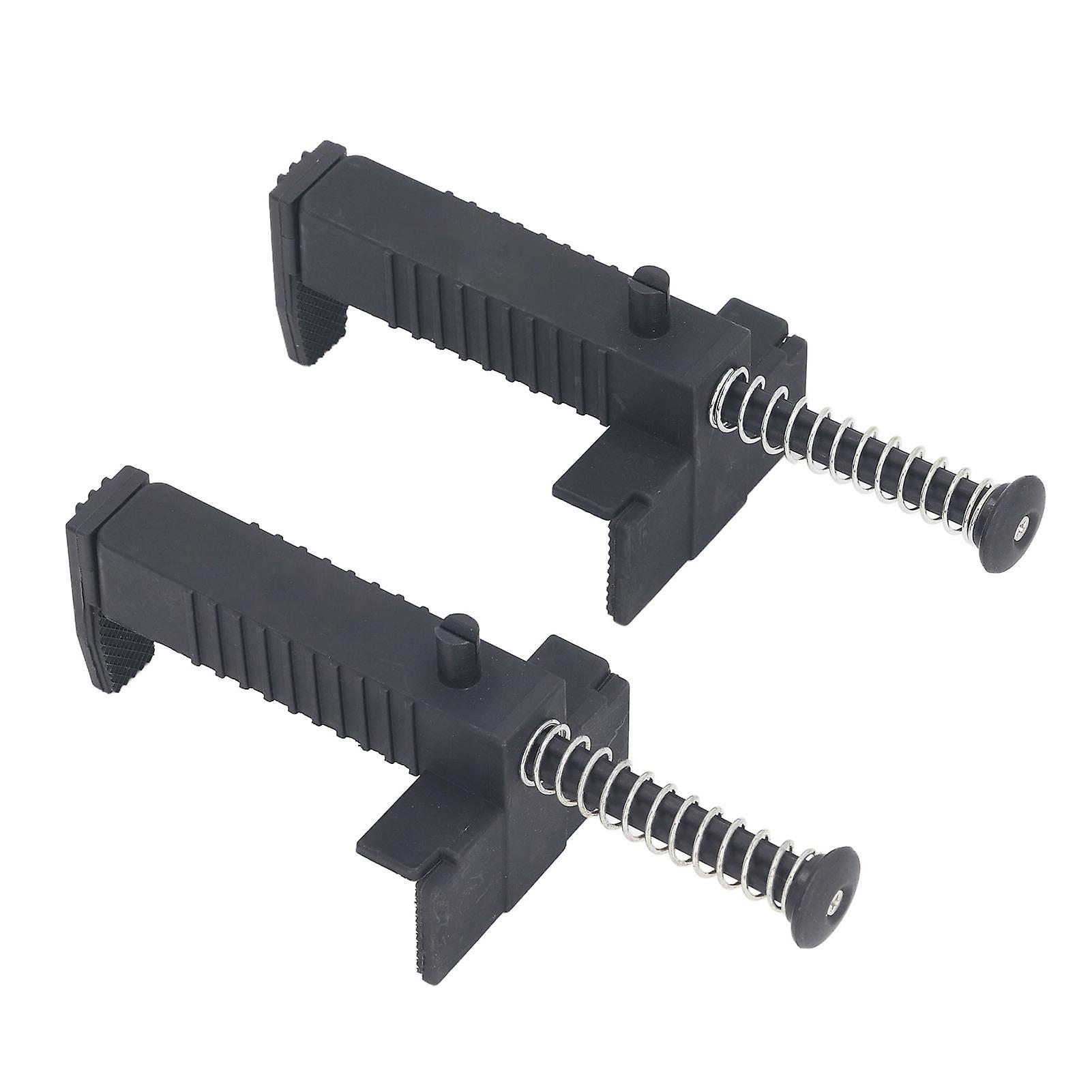2 Pcs Brick Line Runner 9 To 12cm Clamping Engineering Plastic Wire Drawer Bricklaying Tool with Anti Slip Pad 