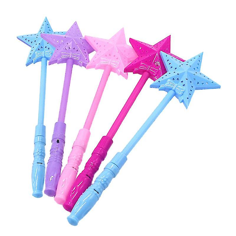 5pcs Five-pointed Star Glowing Sticks
