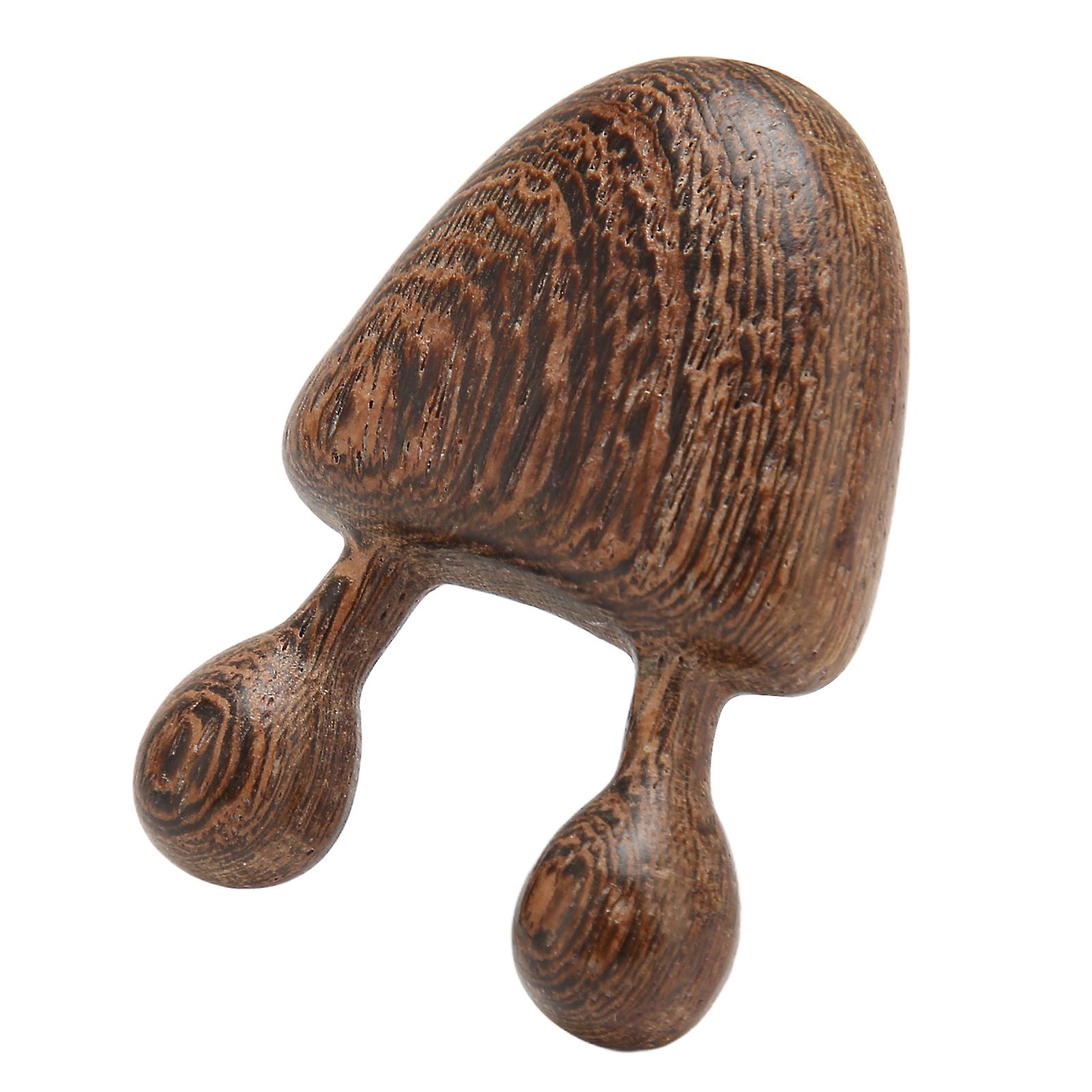 Sandalwood Comb Massaging Acupuncture Relaxing Facial Scraping Comb for Reducing Puffiness 