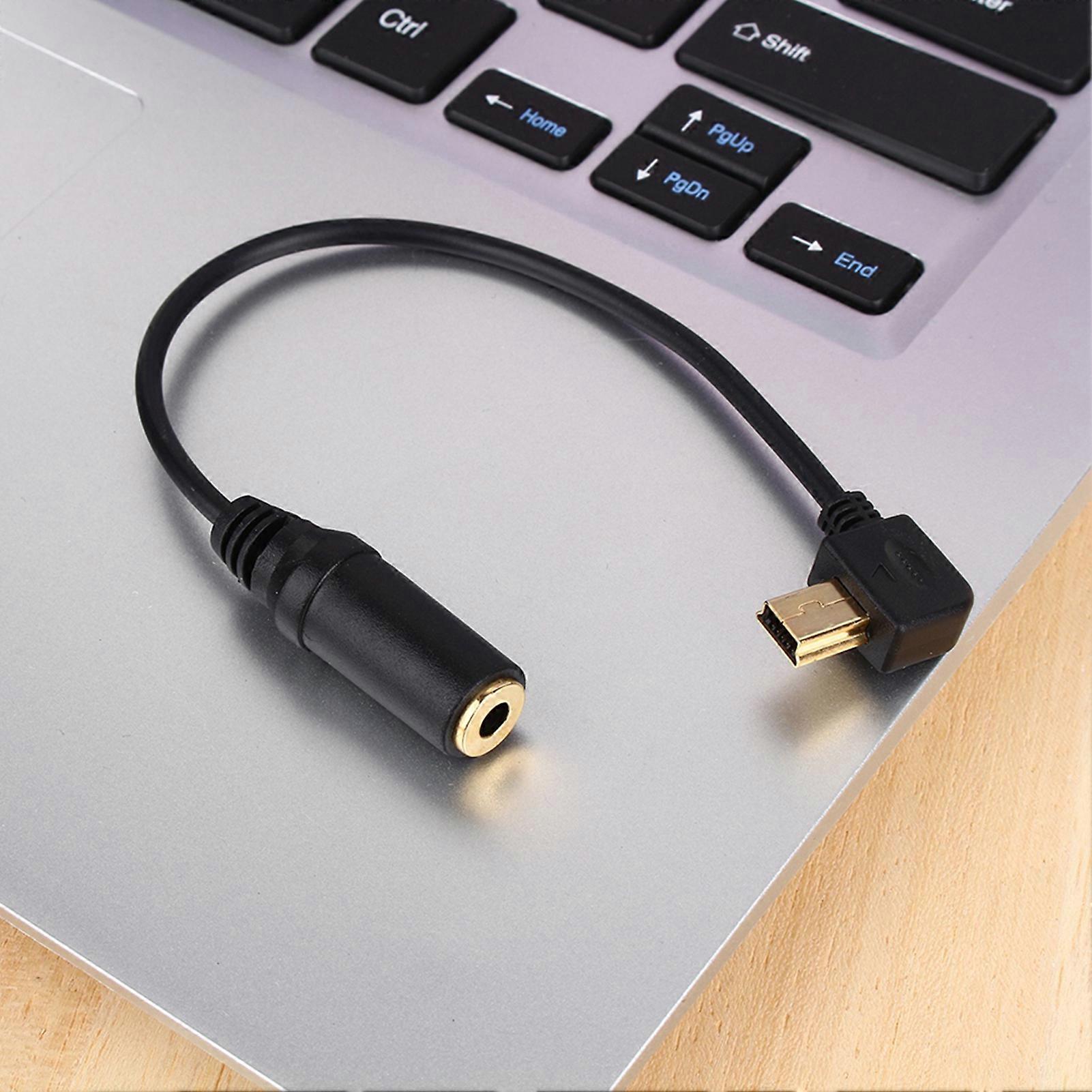 3.5mm USB Mic Adapter Cable for Hero 3 3+ 4 GoPro Camera 17cm