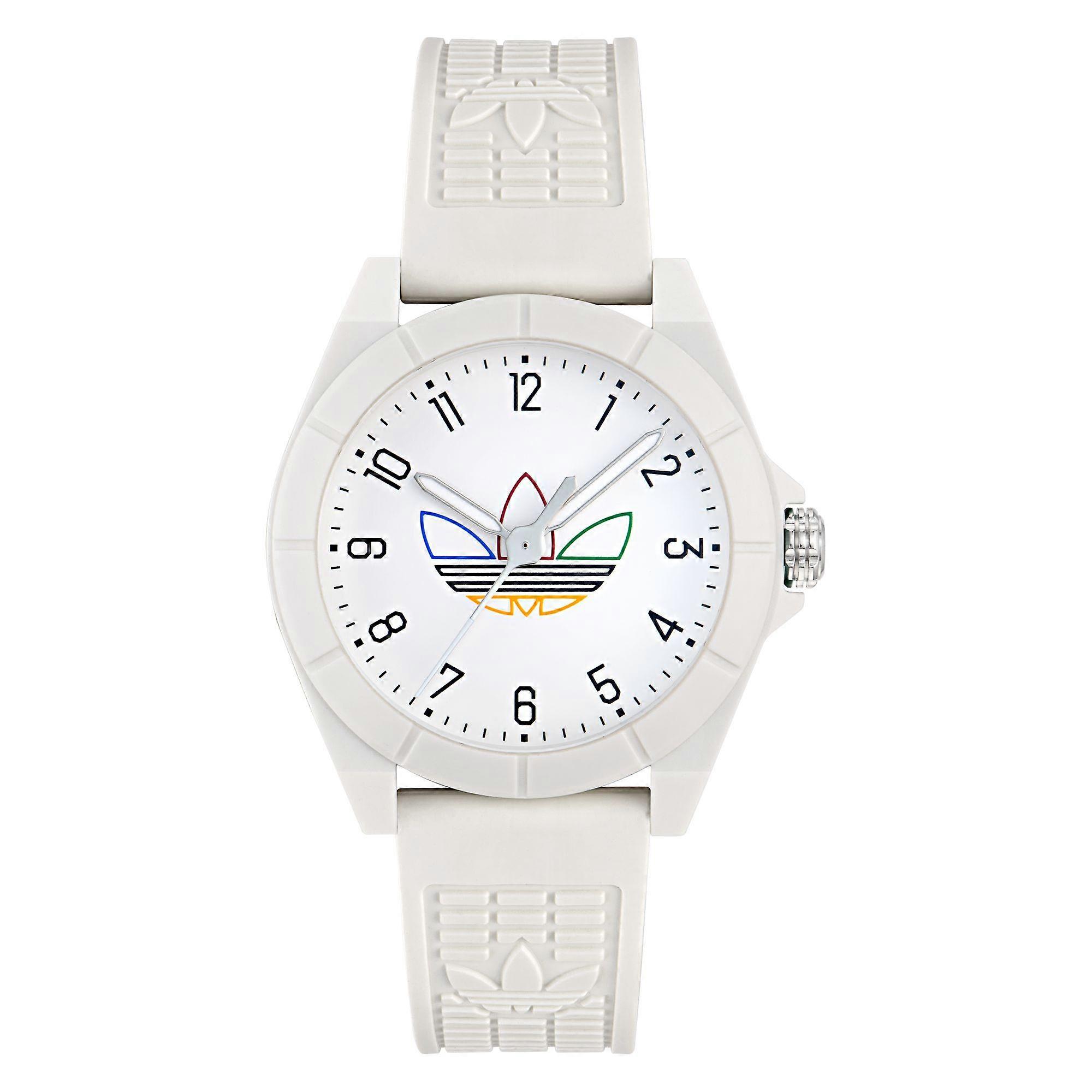 Adidas Unisex Watch PROJECT FOUR Plastic White AOST24570