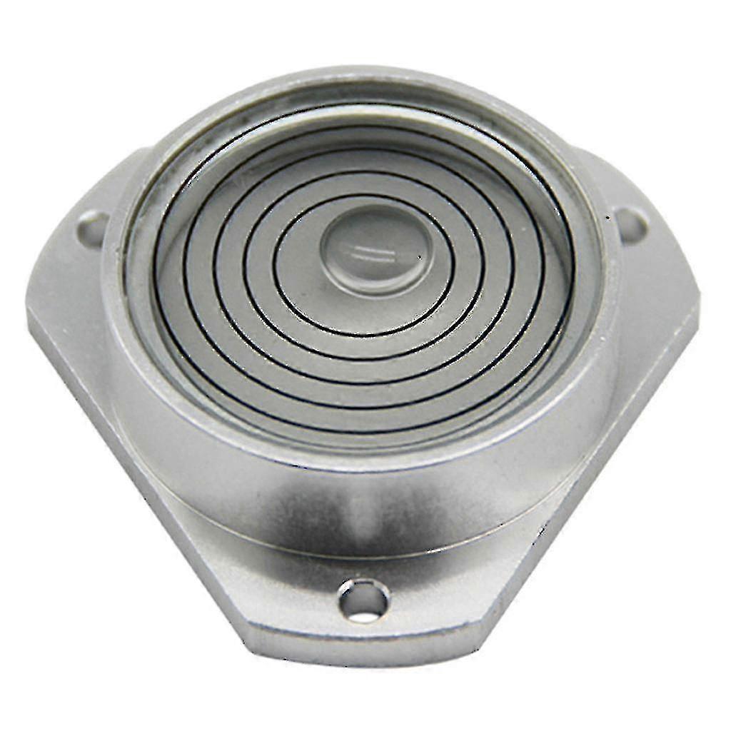 Level Surface Mounted Circular Levels High Accuracy Aluminium For Case Bullseye